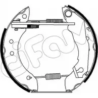 Тормозные колодки, комплект CIFAM 151-242 00SN3 ZD68 C 2461375