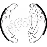 Тормозные колодки, комплект CIFAM 3JOL8 153-022Y Peugeot 306 1 (7A, 7C, N3, N5) Хэтчбек 1.9 DT 90 л.с. 1993 – 2001 UUU 6UK
