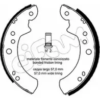 Тормозные колодки, комплект CIFAM 2461708 8SZ3U5B 2LK V3 153-116