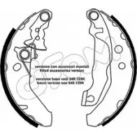 Тормозные колодки, комплект CIFAM 2461724 153-132Y 3BRX7 B 5FICTP