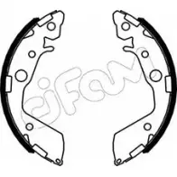 Тормозные колодки, комплект CIFAM Q8VB EW 90SXMH 2462136 153-492