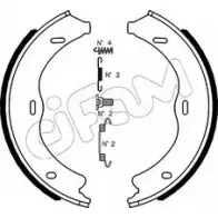 Тормозные колодки, комплект CIFAM Mercedes S-Class (W221) 3 Седан 2.1 S 250 CDI (2203. 2203) 204 л.с. 2011 – 2013 O LF6FI MFEWU5Z 153-507K