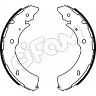 Тормозные колодки, комплект CIFAM 153-572 MQHD0H O29Z JGU 2462204