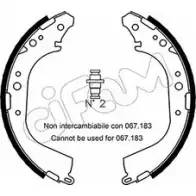 Тормозные колодки, комплект CIFAM 94IF2SM 2462232 153-607 L1 T1J3N