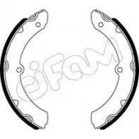 Тормозные колодки, комплект CIFAM Y0MFJ 153-638 2462256 J7CRG5 L