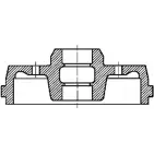 Тормозной барабан CIFAM 4 VQSPXP 700-058 TBG0U2X 2465681
