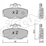 Тормозные колодки, дисковые, комплект CIFAM Ford Scorpio 2 (FE, GFR, GGR) Универсал 2.5 TD 115 л.с. 1994 – 1998 21729 822-095-0 209 81