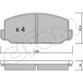Тормозные колодки, дисковые, комплект CIFAM NVENR 822-461-0 2 0535 2468033