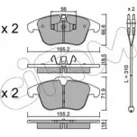 Тормозные колодки, дисковые, комплект CIFAM 2468335 LI12FW 822-675-5K 2 4332