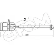 Датчик износа тормозных колодок CIFAM 0M27F 2469135 SU.249 N8 W8K