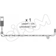 Датчик износа тормозных колодок CIFAM 2469139 SU.254 XVUJA0 Z 4MK1D