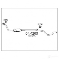 Катализатор MTS TIBR Z 044260 8033464963040 1702420