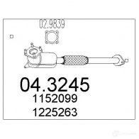 Катализатор MTS Ford Focus 1 (CAK, CW170) 1998 – 2005 8033464386894 0 SPJEE 043245