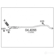 Катализатор MTS Z CLYB3 Peugeot 406 1 (8B) Седан 2.0 HDI 90 90 л.с. 1999 – 2004 8033464455552 044066