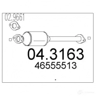 Катализатор MTS 8033464060411 RV2 JT6E 1701487 043163