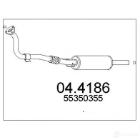 Катализатор MTS 8033464913861 Saab 9-3 (YS3F) 2 2002 – 2015 4S9 ZQ4K 044186