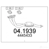 Катализатор MTS 8033464059484 041939 2PYXOA L 1701328