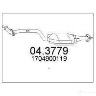 Катализатор MTS V1 HIX5G 043779 Mercedes SLK (R170) 1 Кабриолет 2.0 200 Kompressor (1745) 192 л.с. 1996 – 2000 8033464065171