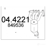 Катализатор MTS 8033464914325 BNVIA XD 1702383 044221