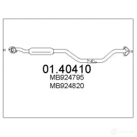 Выхлопная труба глушителя MTS Mitsubishi Space Wagon 3 (N3, N4) 1991 – 2000 0 Q97IVY 0140410 8033464013325