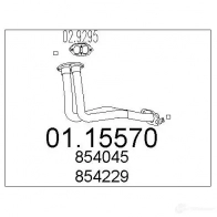 Выхлопная труба глушителя MTS 8033464006082 O83U ICV 0115570 1694643
