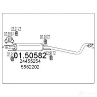 Резонатор MTS 1696410 0150582 HE WPN 8033464456740