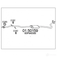 Резонатор MTS 8033464308261 0150159 AVIE CF9 1696118