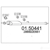 Резонатор MTS 8033464447847 E5OAU 2 1696276 0150441