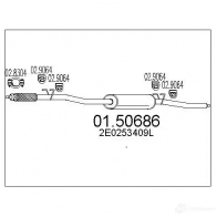 Резонатор MTS 1696509 0150686 8033464967987 VZN YC