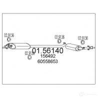 Резонатор MTS 0156140 WB Y3YY 1697142 8033464022587
