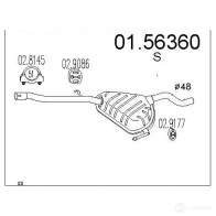 Резонатор MTS 8033464022808 1697161 65DJUY G 0156360