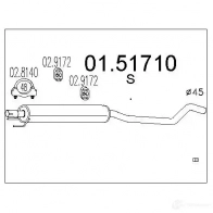 Резонатор MTS 8033464018184 0151710 XSVM A 1696718