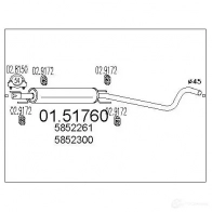 Резонатор MTS 8033464018238 1696723 0151760 5 VQZV7X - Изображение 4