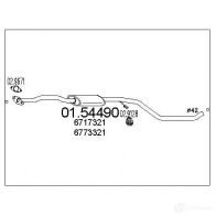 Резонатор MTS VFD CC 8033464020958 Ford Orion 0154490