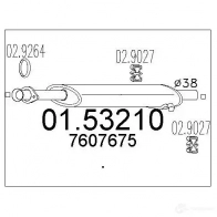Резонатор MTS 0153210 1696861 GK V3U 8033464019679
