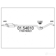 Резонатор MTS JFPF9O K 1696993 0154610 8033464021078