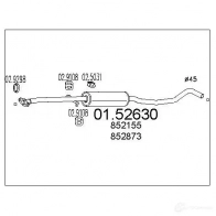 Резонатор MTS 1696805 3EYB 6 8033464019099 0152630