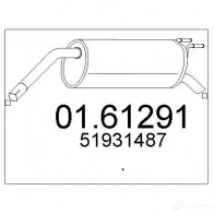 Задний глушитель MTS L SF35B 1698716 8033464883591 0161291