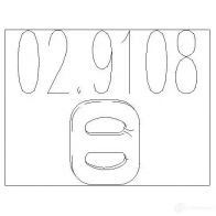 Резинка глушителя MTS 8033464050139 5L ZGG90 029108 Opel Corsa (B) 2 Хэтчбек 1.5 D (F08) 50 л.с. 1993 – 2000