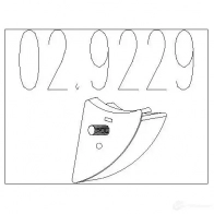 Резинка глушителя MTS 8033464305956 Renault BM3 CGQ 029229
