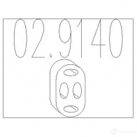 Резинка глушителя MTS W DID8ZV 8033464050399 1700651 029140 - Изображение 4