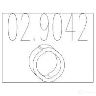 Резинка глушителя MTS V 9SYXR 1700576 8033464049621 029042