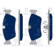 Тормозные колодки дисковые, комплект MALO 1050021 2491130 V9 8X9E