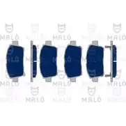 Тормозные колодки дисковые, комплект MALO 1050097 J1G6 1O 2491206