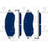 Тормозные колодки дисковые, комплект MALO 1050111 B6J S1S 2491220