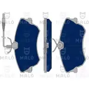 Тормозные колодки дисковые, комплект MALO VEK 19K 2491244 1050135