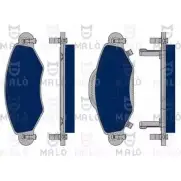 Тормозные колодки дисковые, комплект MALO 2491278 1050169 RO2X5T L
