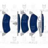 Тормозные колодки дисковые, комплект MALO 1050303 EA66VL C 2491412