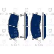 Тормозные колодки дисковые, комплект MALO 2491456 1050347 4CZ FRLK