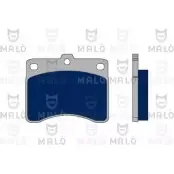 Тормозные колодки дисковые, комплект MALO 2491499 2 F69G8 1050391